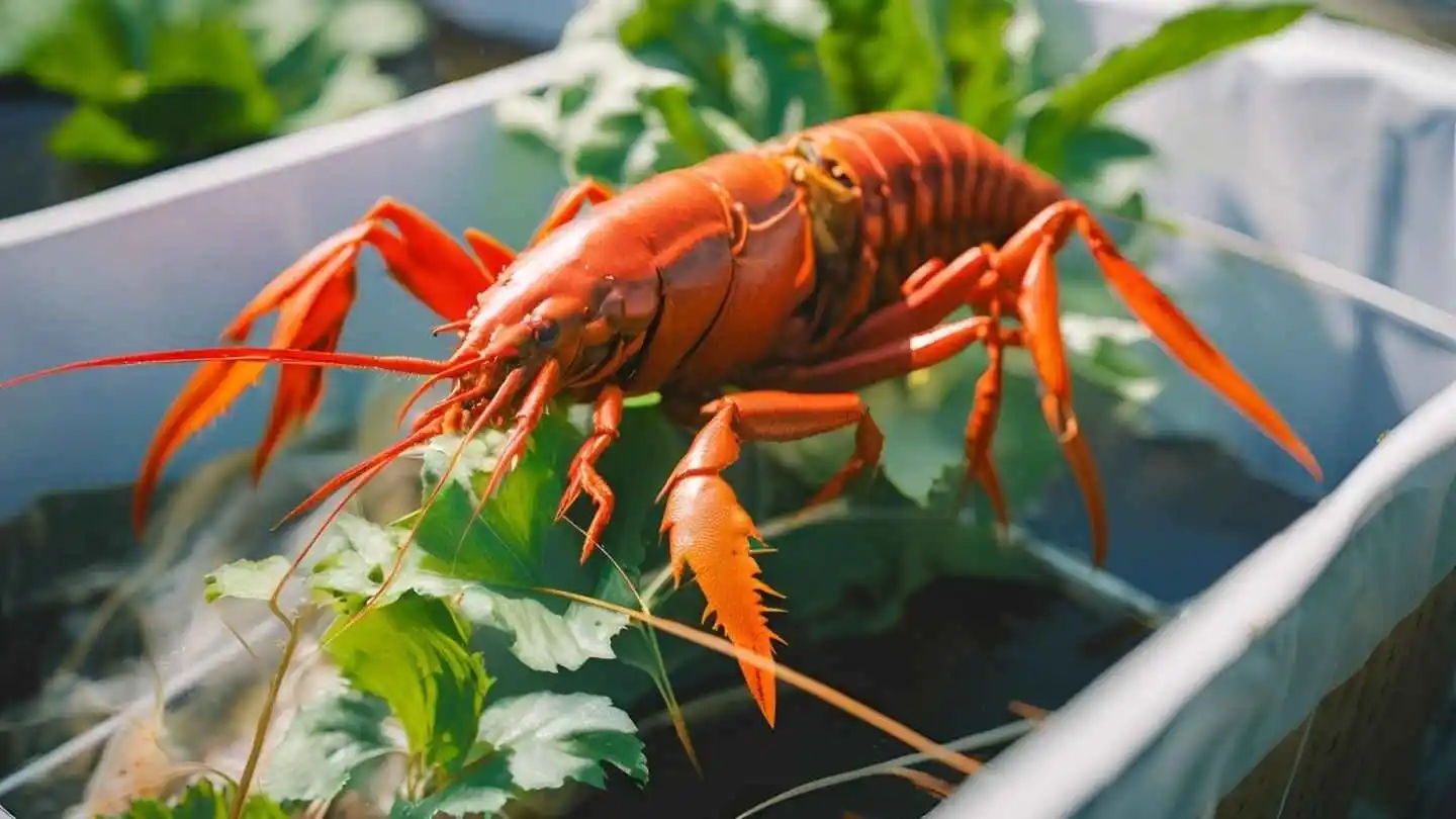 crayfish aquaponics